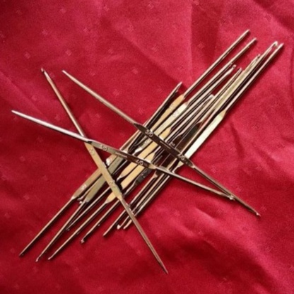 Hakpen Jarum Rajut / Crochet Hooks Ukuran 3-4
