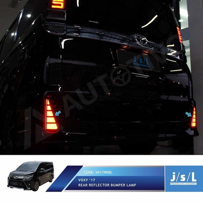 Lampu Reflektor Toyota Voxy Bumper Belakang