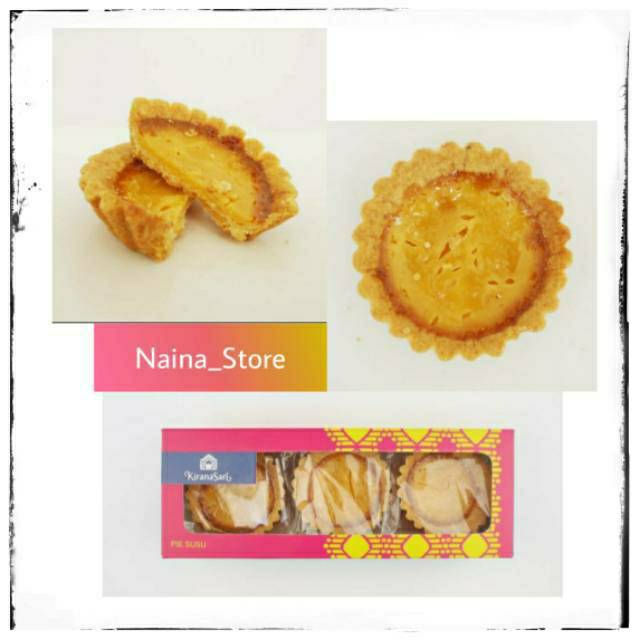 KUE PIE SUSU ORIGINAL KIRANA SARI BY KARTIKA SARI BANDUNG (BUKAN PIE SUSU DHIAN BALI/ PIE SUSU BALI)