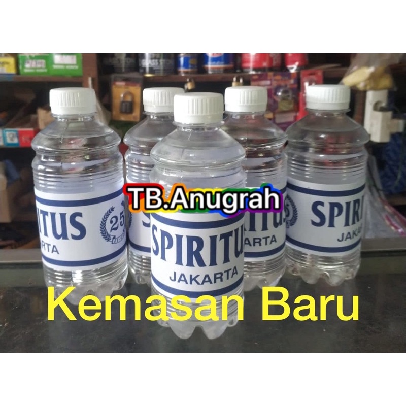 SPIRITUS BOTOL ISI WARNA PUTIH / BENING SPIRTUS SPRITUS