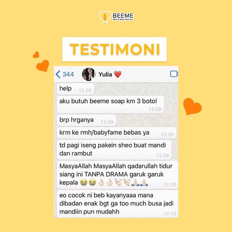 Beeme Natural Soap 3 in 1 (READY)