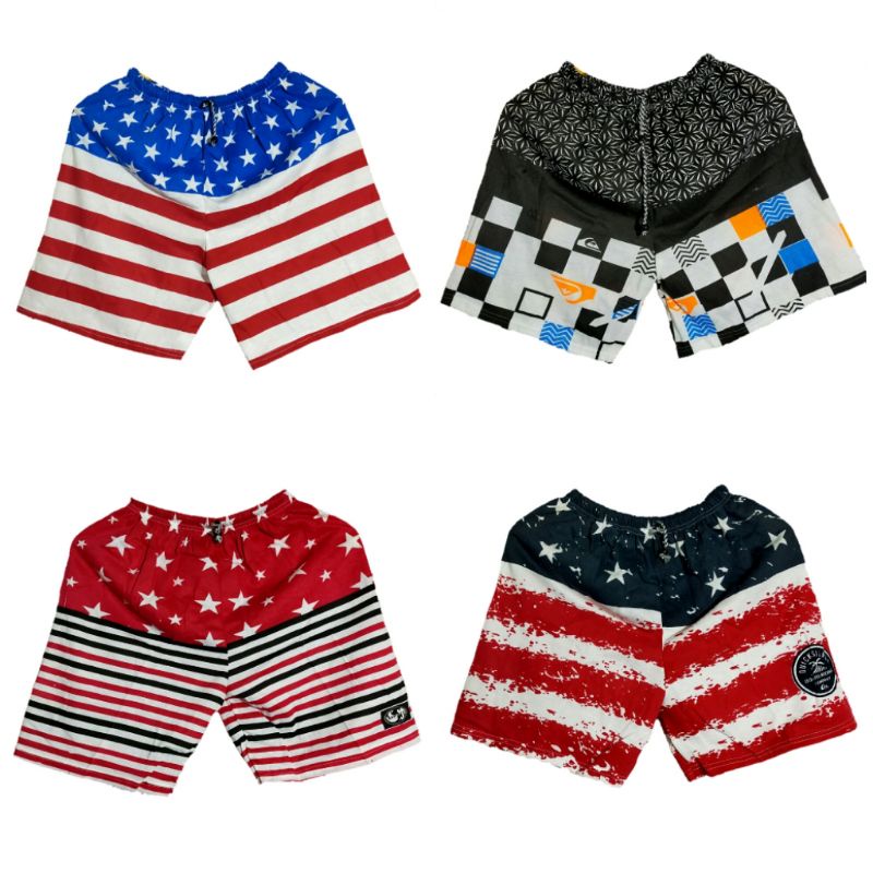 Celana Boxer Pria Wanita Celana Kolor Bahan Katun 30s Termurah