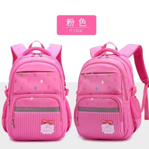 Should Bag - Tas Ransel Sekolah Anak Wanita Dan Pria Terbaru 2021 Kekinian Motif Carakter DongRun Korean Style Murah