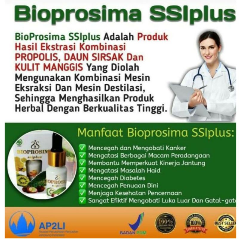 BIOPROSIMA SSIPLUS PROPOLIS 1BTL