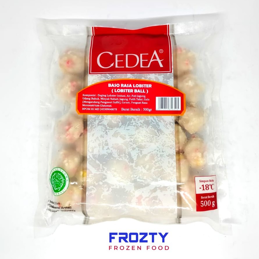 

CEDEA Bakso Lobster 500gr
