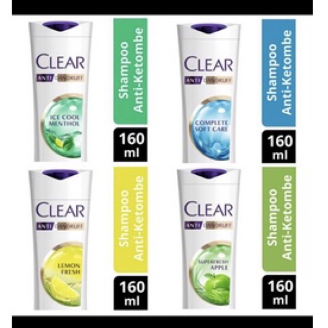 Clear shampoo 160ml