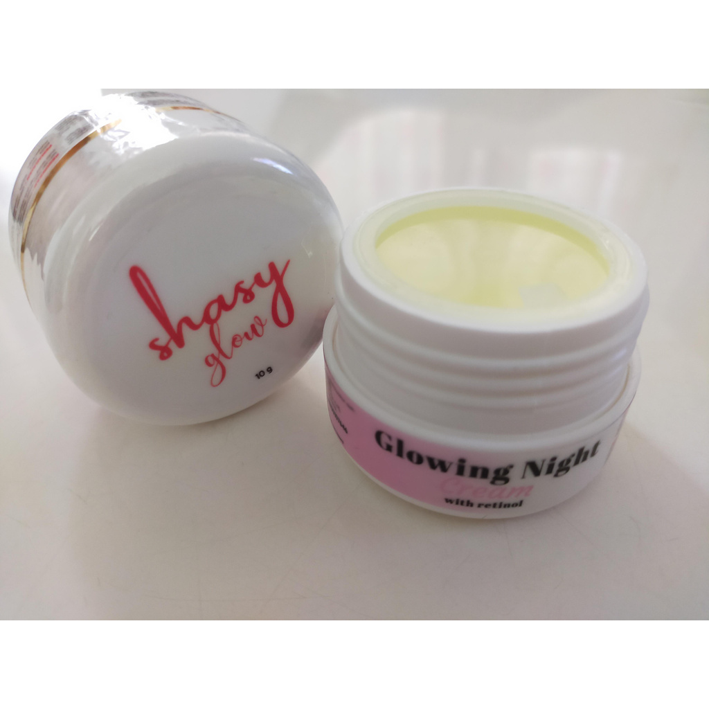 SHASY GLOW GLOWING NIGHT CREAM REG BPOM