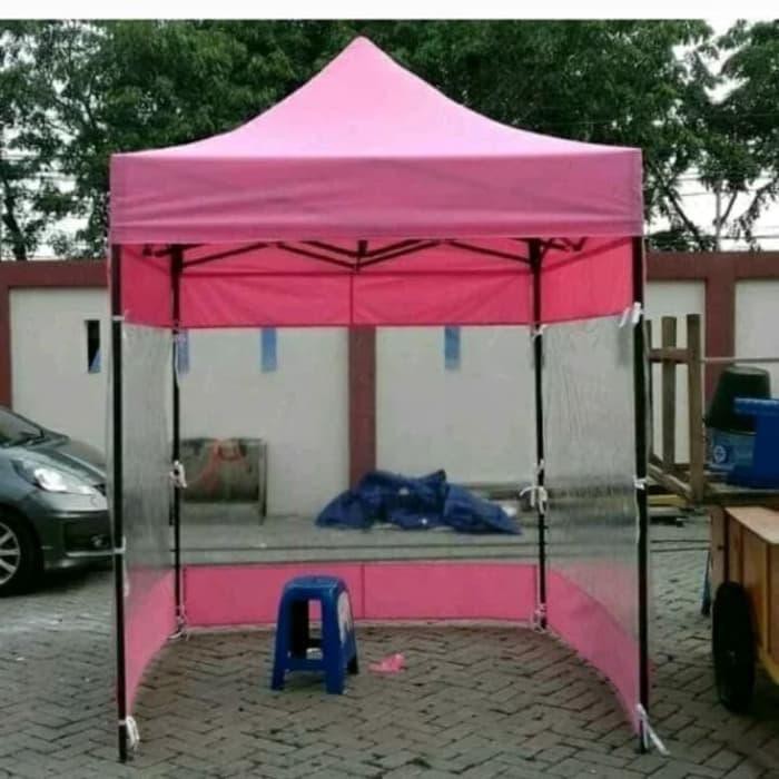  Outdoor tenda lipat 2x2 fulset dinding mika Sport 