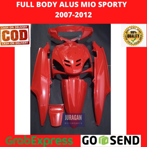 Full Body Bodi Halus Yamaha Mio Sporty Merah Cabe Fullset Mio Sporty Merah Cabe
