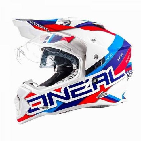 HELM ONEAL SIERRA 2 CIRCUIT BLUE WHITE NOT HELM NOLAN