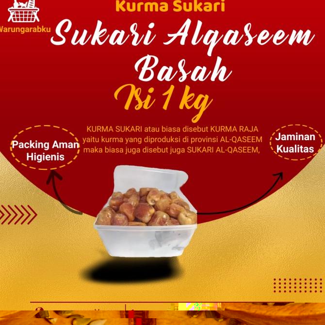 

TERBARU KURMA SUKARI 1 KG NR SUKARI BASAH TERBARU/KURMA 1KG/KURMA BARARI/KURMA RUTHOB/KURMA BAM/KURMA PALM FRUIT/KURMA TANGKAI/KURMA AZWA/KURMA SUKKARI/KURMA SAFAWI/KURMA TUNISIA/KURMA MUDA KUNING/KURMA MUDA HIJAU/KURMA MEDJOL/KURMA MADINAH SUPER