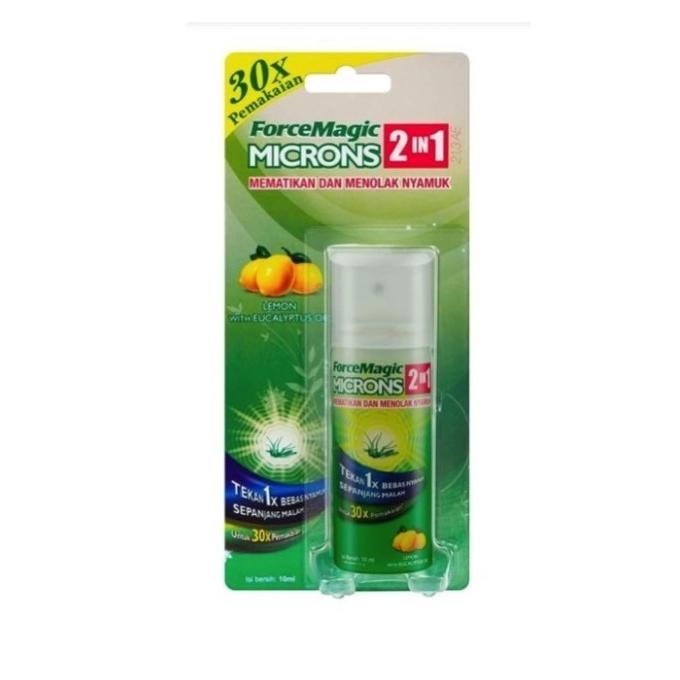 {{{{{{] Obat Nyamuk Semprot Force Magic Microns lemon 10 ml