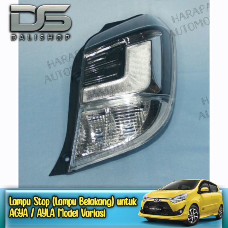 Lampu Stop (Lampu Belakang) untuk AGYA / AYLA Model Variasi