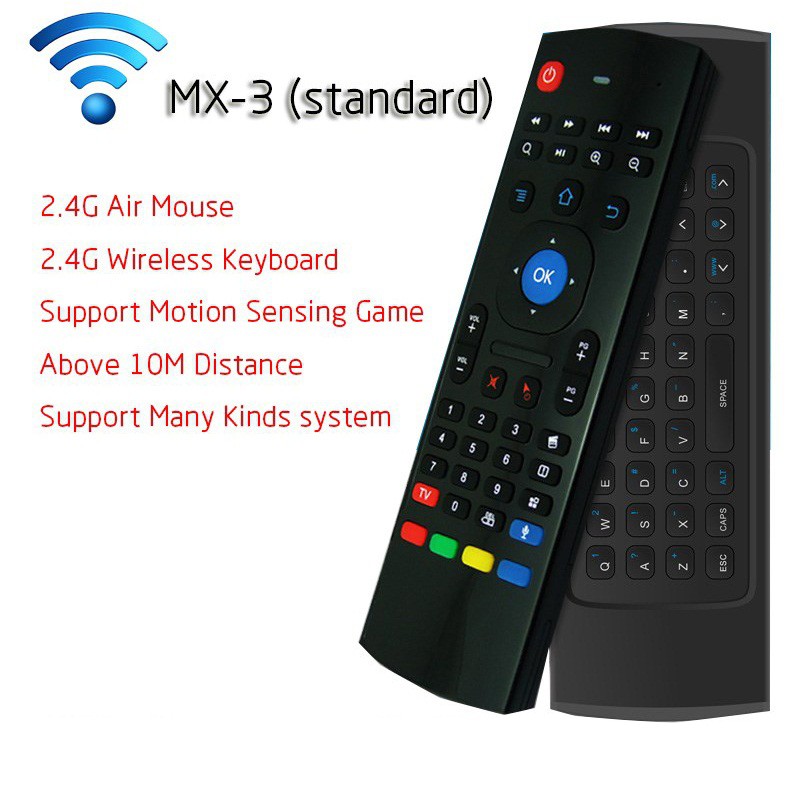 MX3 Air Fly Mouse 2.4G / Remote Wireless Remote Control  - 460172