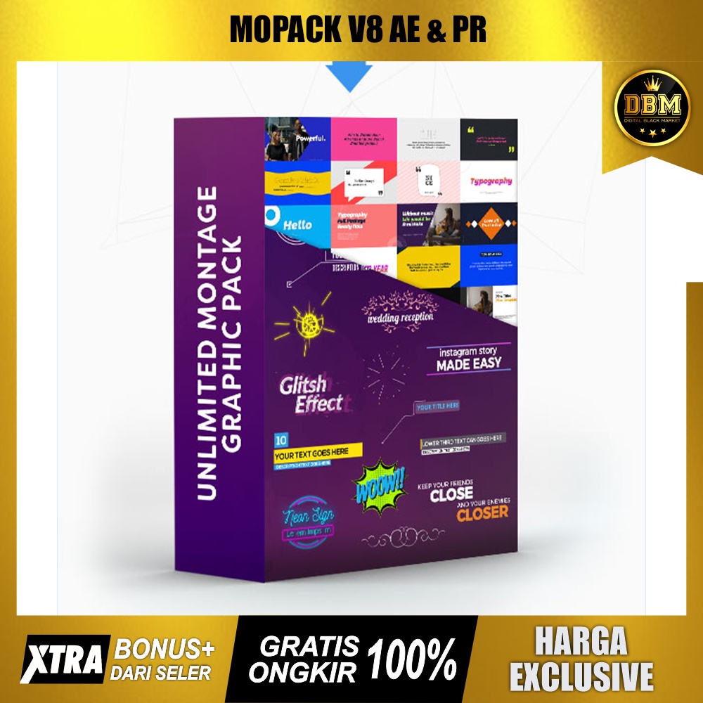 Mopack V1.3 Extension Premiere Pro &amp; After Effects