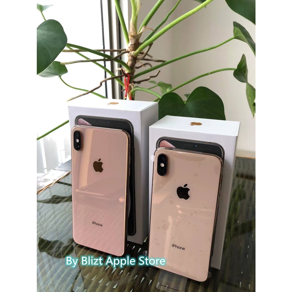 iPhone Xs Max 256GB All Sim Silent Fullset Original Second Mulus100% 3utools All Green (Garansi 1 Tahun)