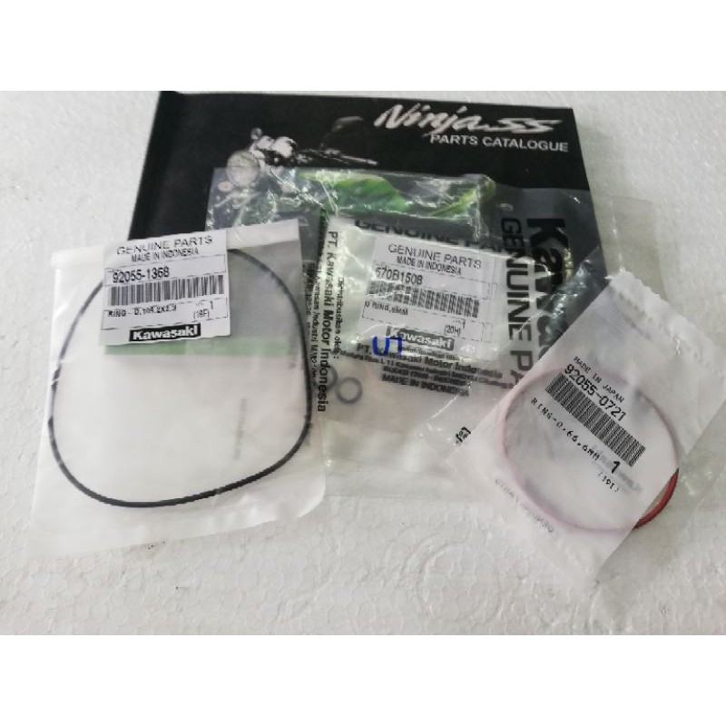 oring head ninja r ninja ss ninja rr set