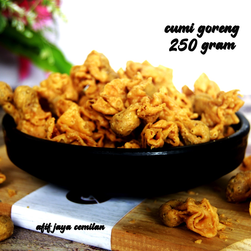 

PANGSIT CUMI GORENG 250 GRAM afif jaya cemilan