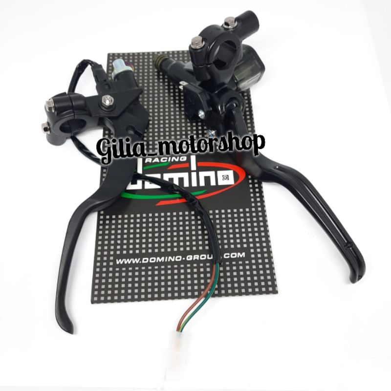 Master rem Handle Kopling Domino 1 set kiri kanan  Master Rem Kopling  Mos Traction Copy RCB Import Domino Vario, CBR 150R,