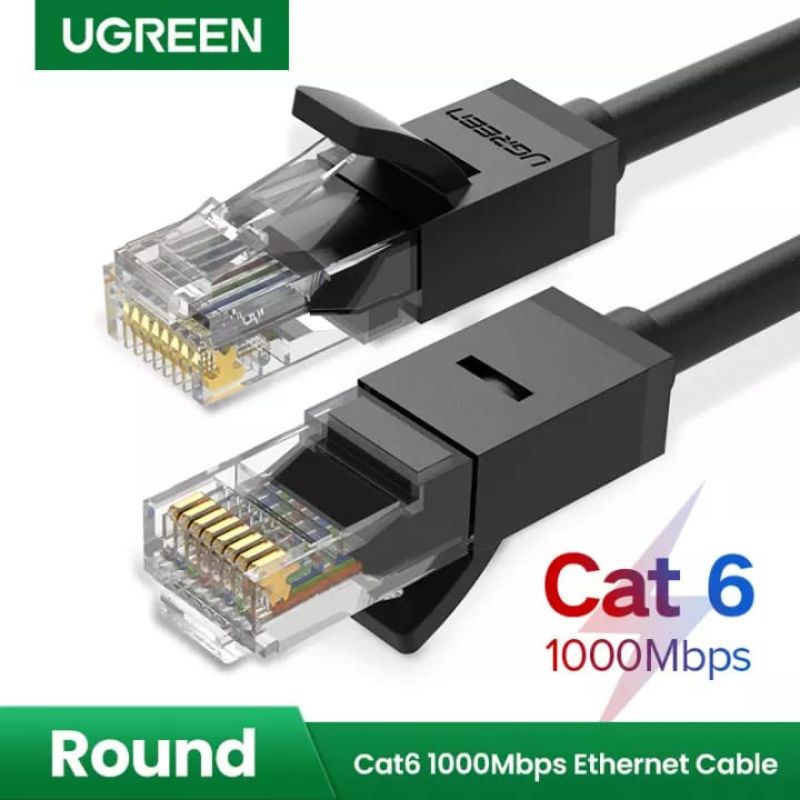 Cable Length: 2m, Color: Black Cables Ethernet Cable CAT6 LAN Cable CAT 6 RJ45 250MHz 1000Mbps Network Ethernet Patch Cord for Computer Router Kable Ethernet 1M 2M 3M 