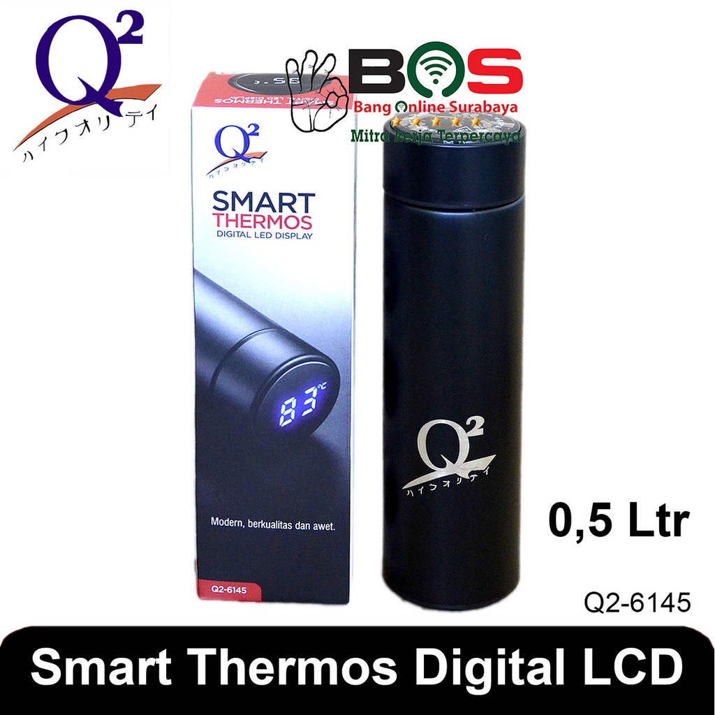 Thermos Air Panas Dingin Led Digital Q2-6145 Q2 6145 Q26145 Isi 500 ML