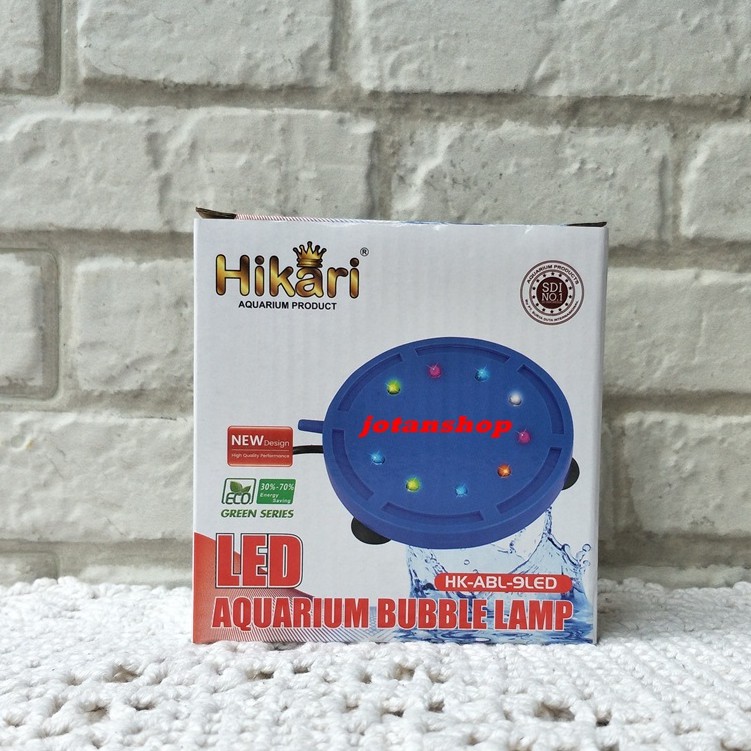 HIKARI HK ABL 9 LED Air stone airstone bubble lamp lampu gelembung udara aerasi aquarium