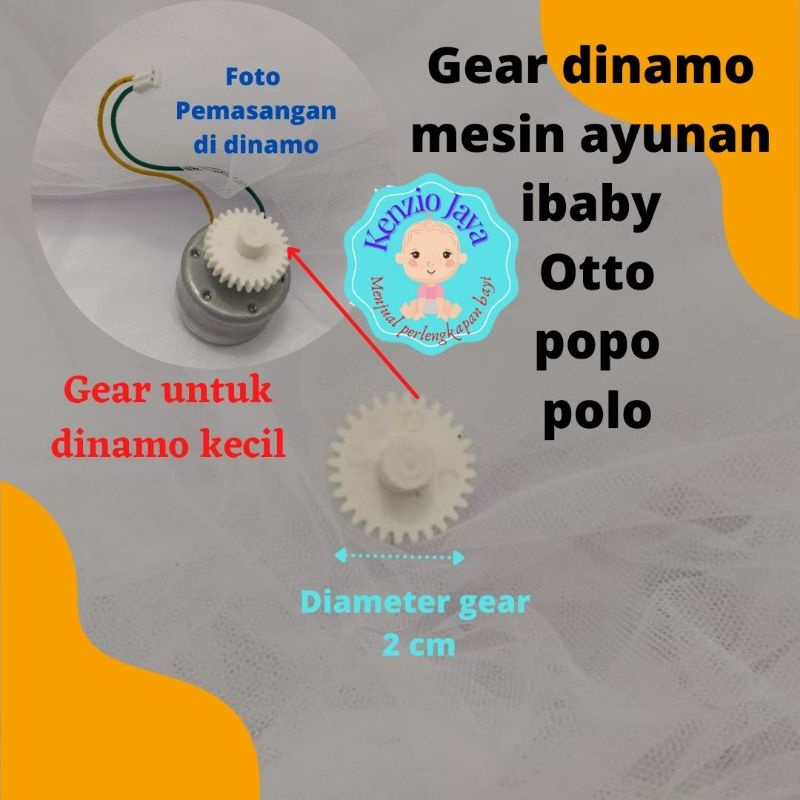 gear mesin ayunan ibaby oto popo polo