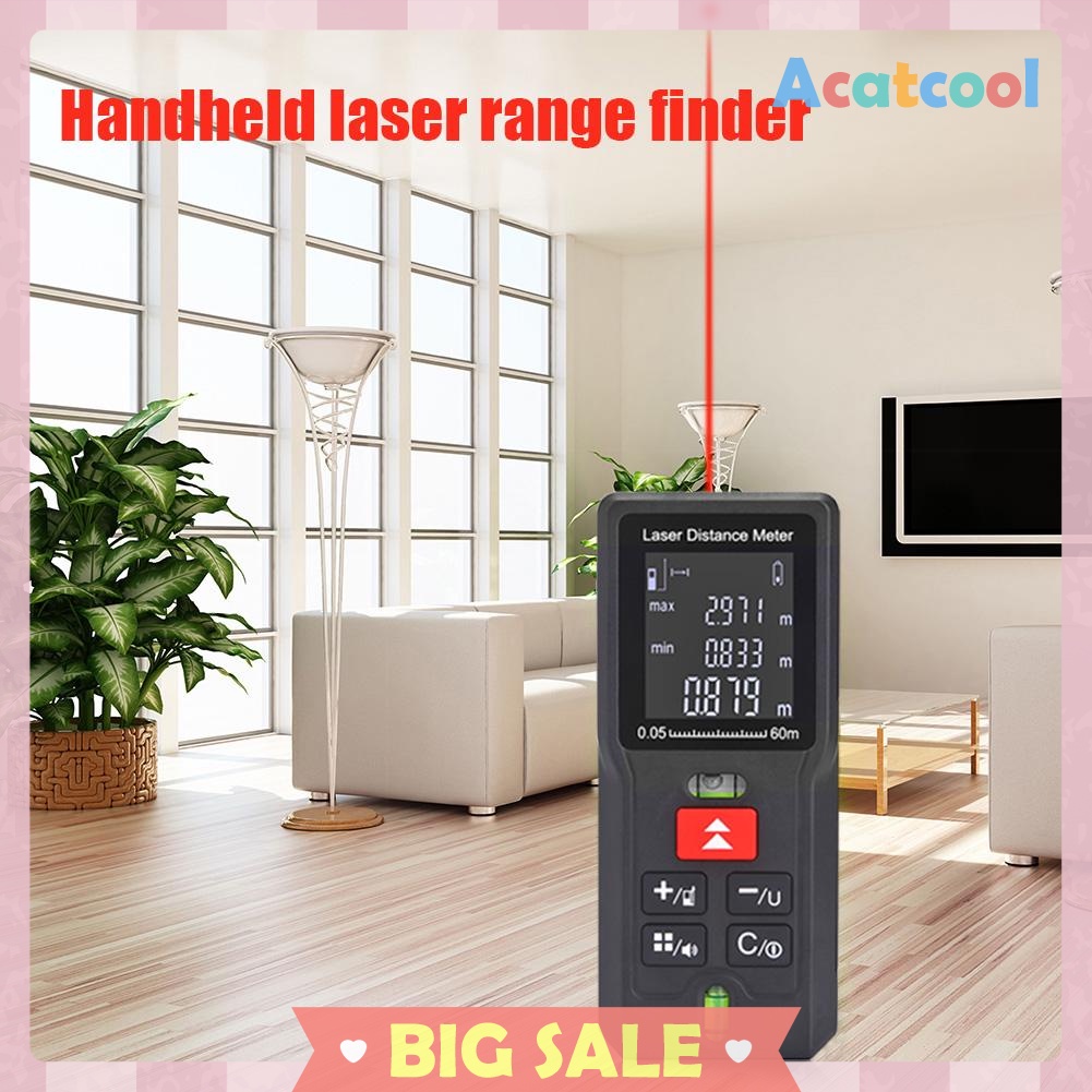 40/60/80/100m Laser Rangefinder Distance Meter Range Finder Electronic Tape