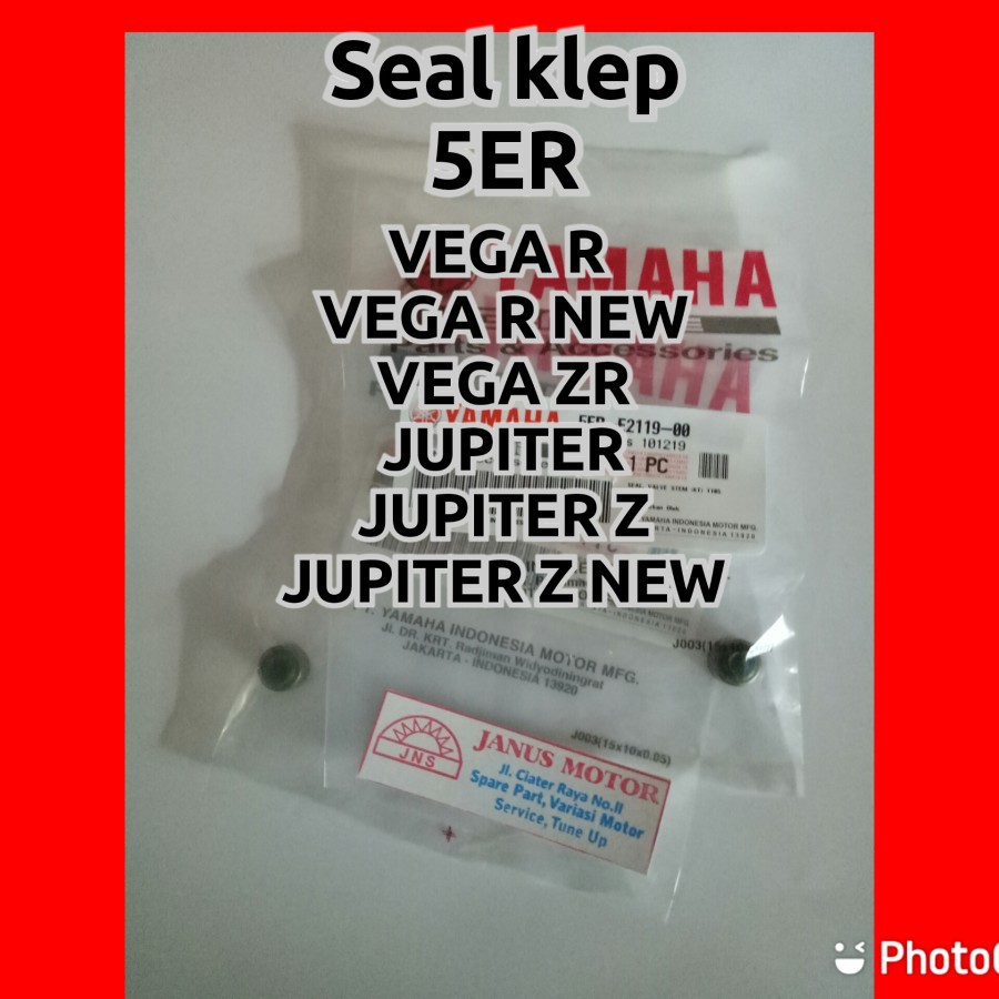 Seal klep 5ER 1000% ORI ASLI VEGA ZR R NEW JUPITER Z CRYPTON