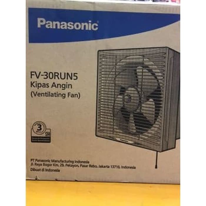 exhaust fan dinding 12inch panasonic / kipas angin hisap panasonic