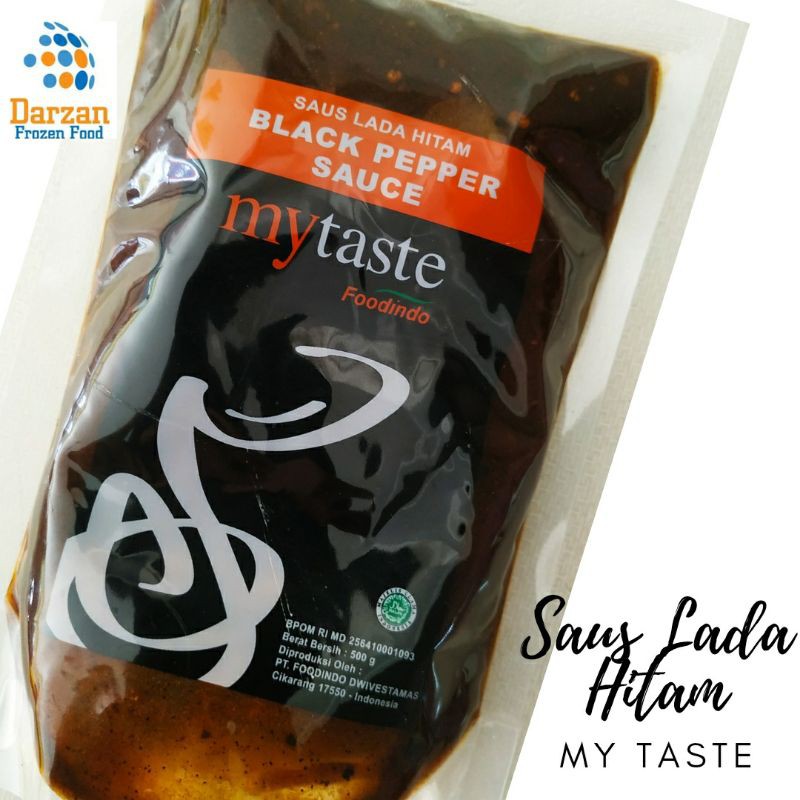 

MY TASTE SAUS LADA HITAM 500 GR