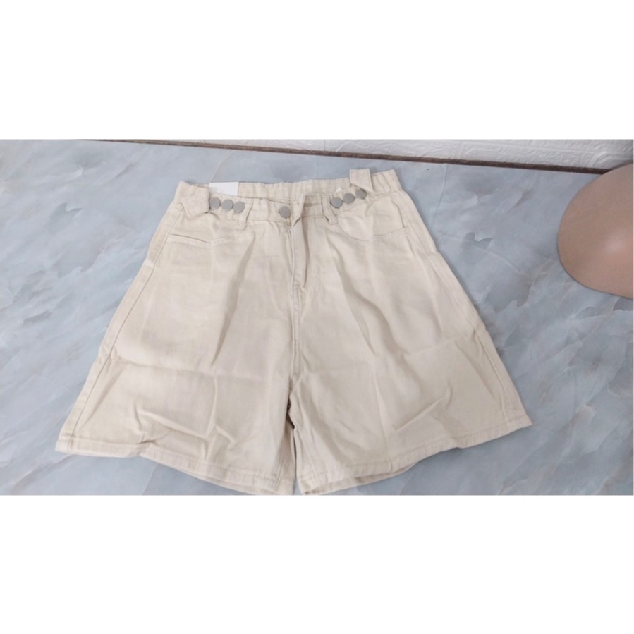 Nicebra Celana Pendek Jeans Wanita Sobek Hotpants Jeans Ripped 4069