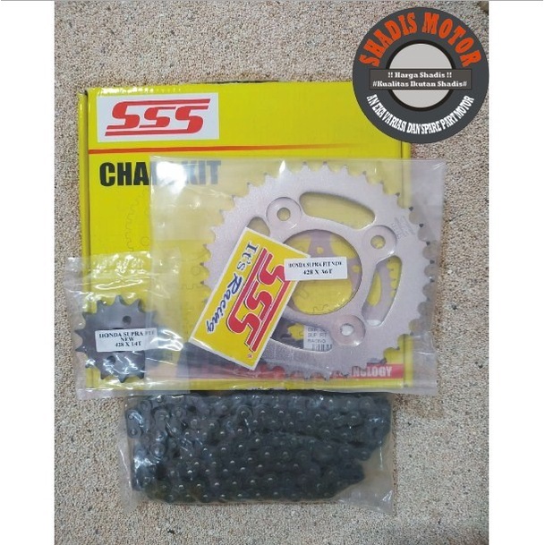 Ger SET SSS Motor Supra Fit New Gear Motor