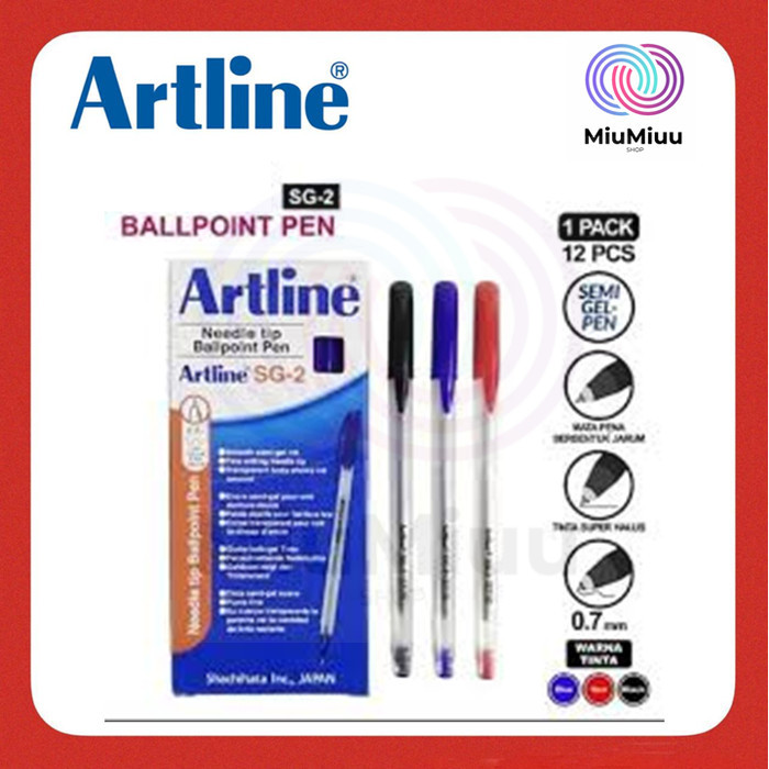 

PULPEN ARTLINE EGB-SG2 0.7 MM 12PCS/BOX