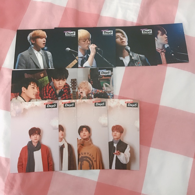 Day6 Ticketbook Postcard February, November, Busan.