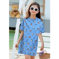 VF-DRESS ANAK PEREMPUAN MOTIF FULL PRINT / DASTER UMUR 3-8 TAHUN PT2