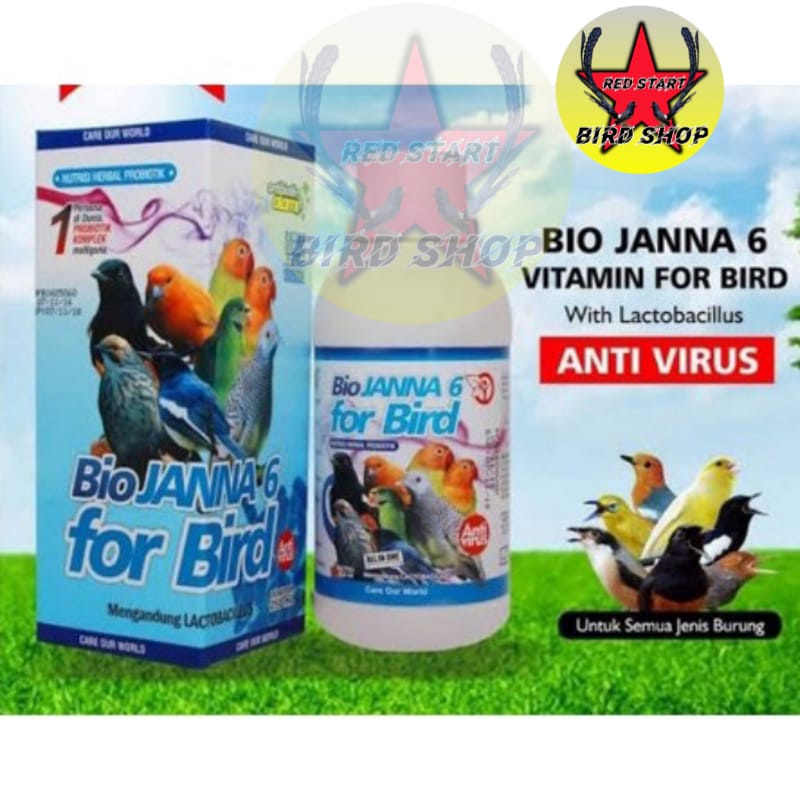 BIOJANNA6 FOR BIRD multivitamin burung