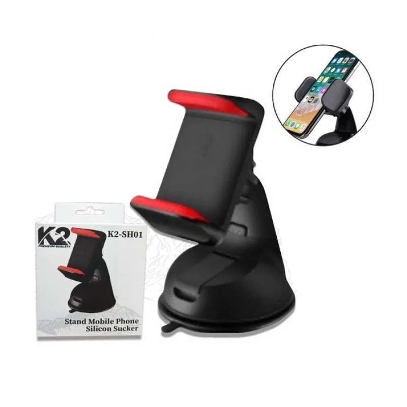 [Z198] Car Holder SILICONE SUCKER Universal Phone Silikon Sucker Phone Putar 360 Derajat Elegant