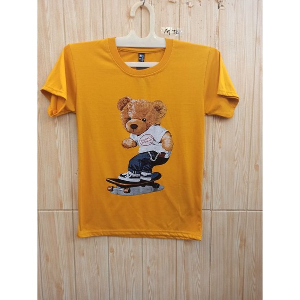 Kaos terbaru ukuran anak abg tanggung junior tedy bear