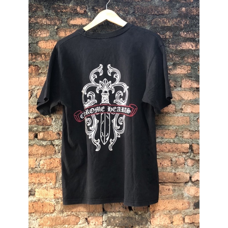 tshirt chrome hearts kaos chrome heart second original