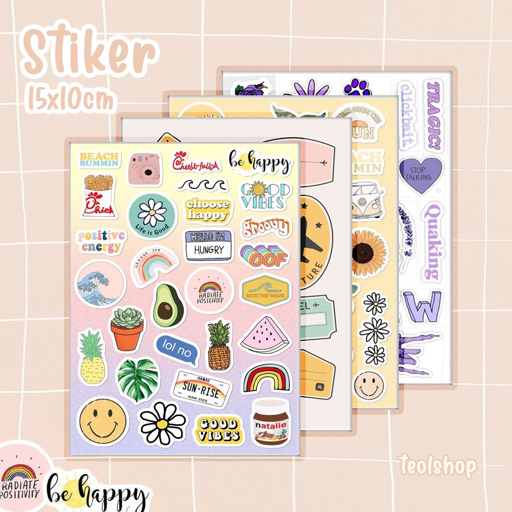 

Stiker Aesthetic Stiker Tumblr Stiker Hp Laptop Sticker Tumblr Murah teolshop