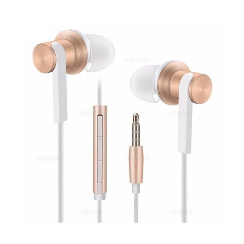 Hi-Res Headset Xiaomi Bass Stereo Earphone Xiaomi Redmi 9 9A 9C note 7 Note 8 [Piston7 Warna]