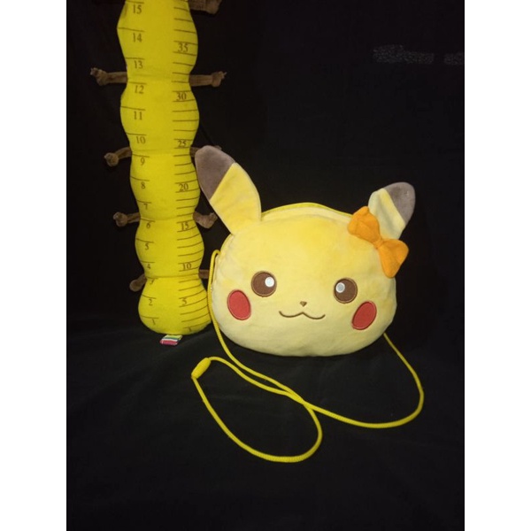 Tas Boneka karakter pokemon pikachu /preloved import