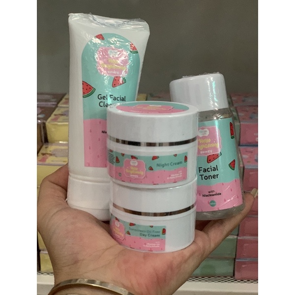 •Beauty• Paket Skincare Yeppu-Yeppu By Kiyowo Travel Size BPOM Halal Paket Skincare Acne Treatment Dan Hello Brightening Perawatan BPOM YeppuYeppu By Kiyowo Yeppu Yeppu By Kiyowo Skincare Travelsize Package-HELO BRIGHTNG NO BOX