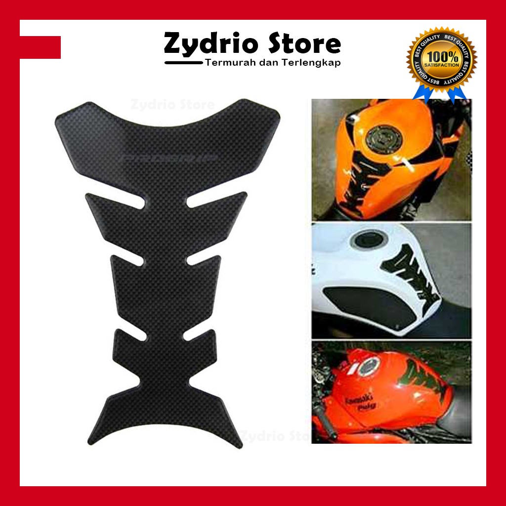 Progrip Tankpad Protector Stiker Tangki Motor Carbon Fiber Pelindung