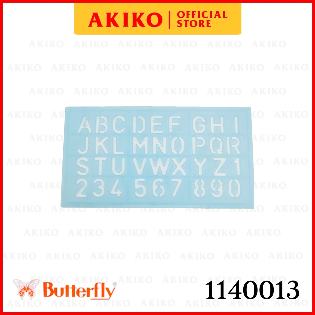 

Number & Alphabet Template Ruler HA 250