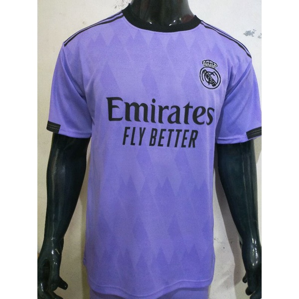 BAJU BOLA JERSEIY R.MADDRID AWAY KIT 2022-2023