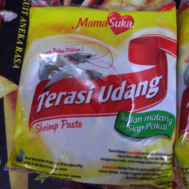 

Terasi udang Mamasuka /shrimp paste