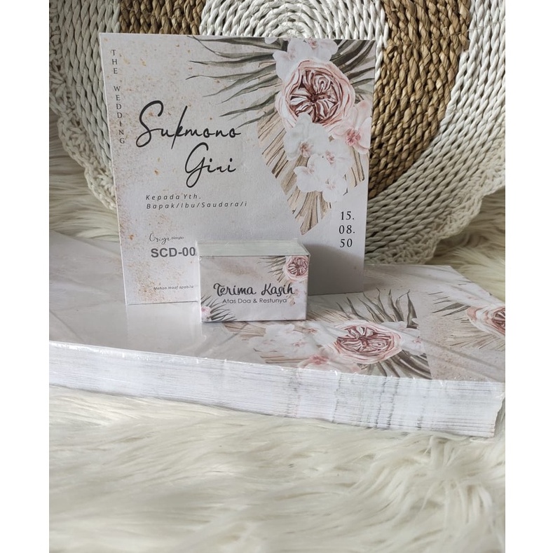 SCD 003 Blangko Undangan KOSONGAN Griya Blangko