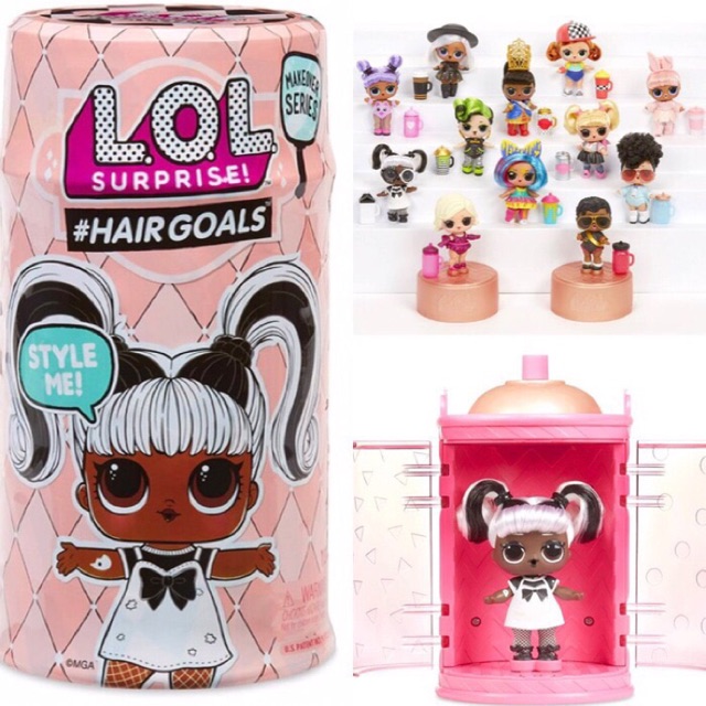 lol surprise hair goals rare